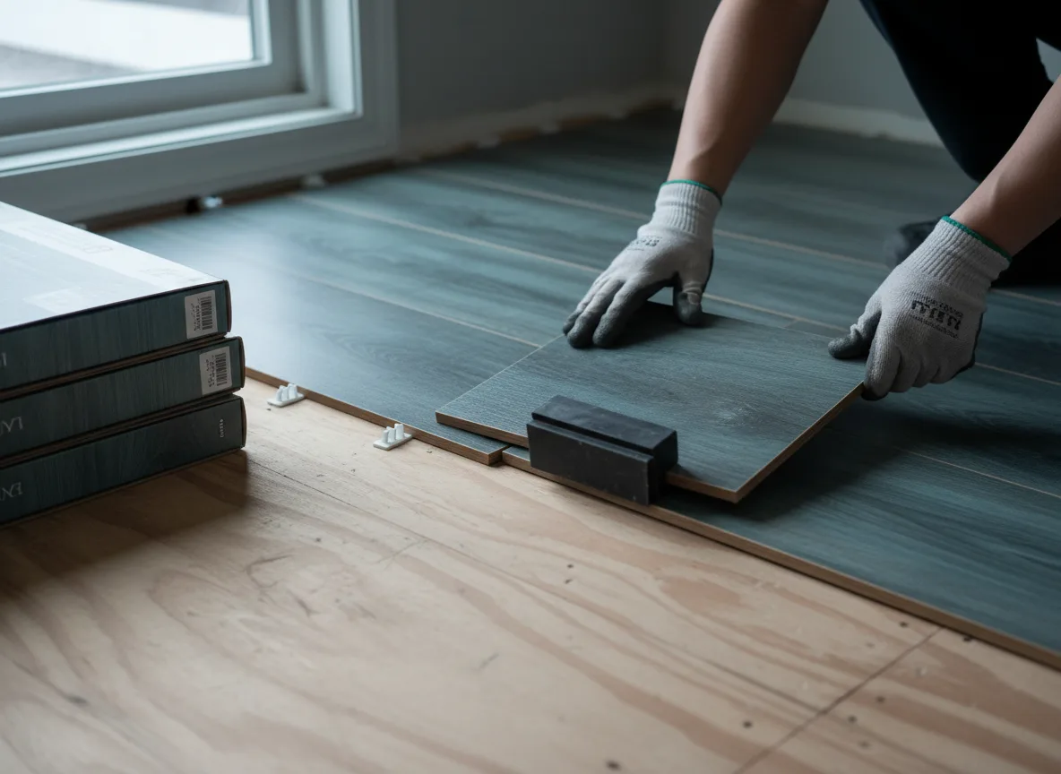 Luxury Vinyl Plank Installation company in Knott, TX
